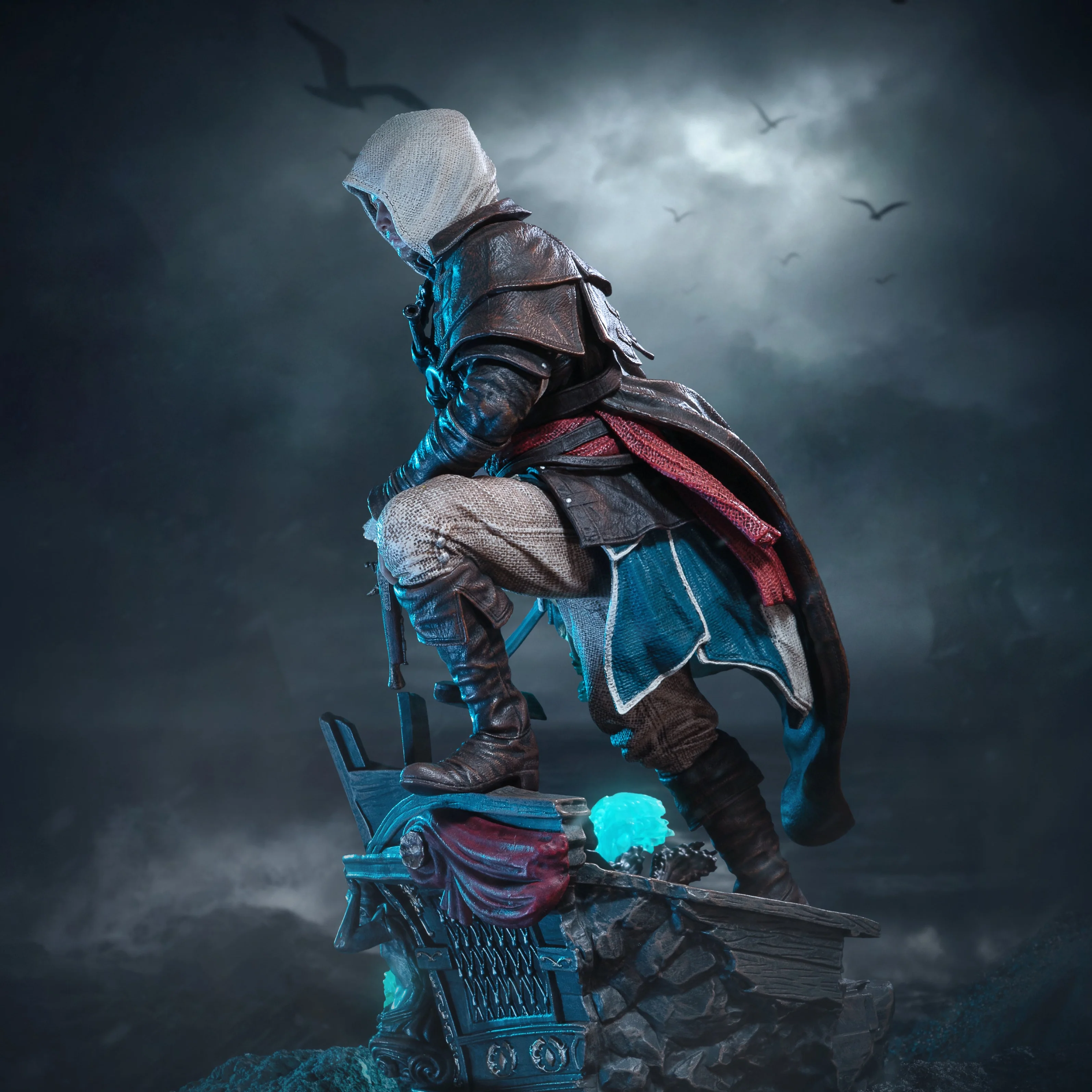 Assassins Creed - Black Flag Resynced Animus Edward 1-8 Scale - Statue - Image 4