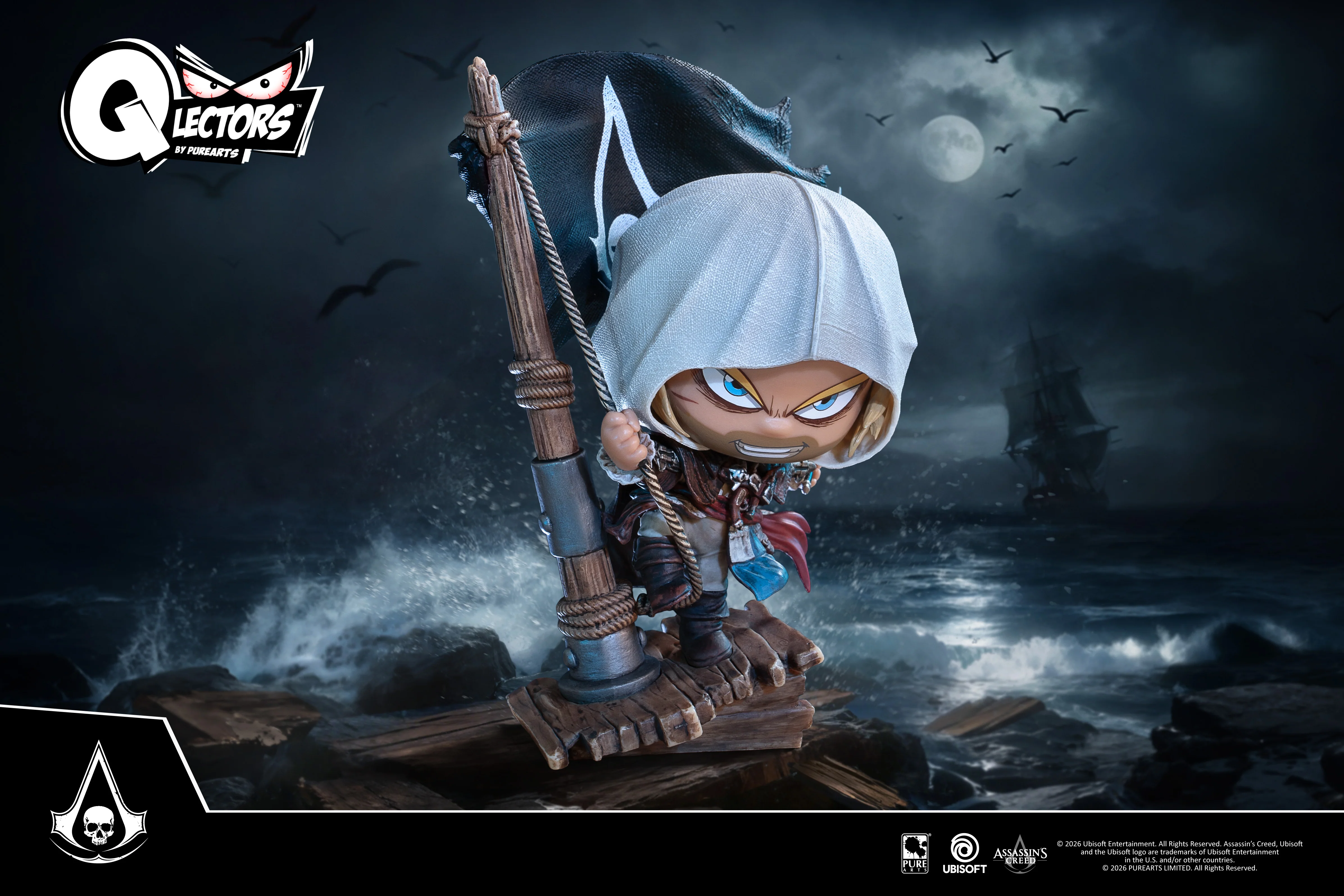 Assassins Creed - Black Flag Resynced Edward Qlector - Vinyl Figure - Image 10