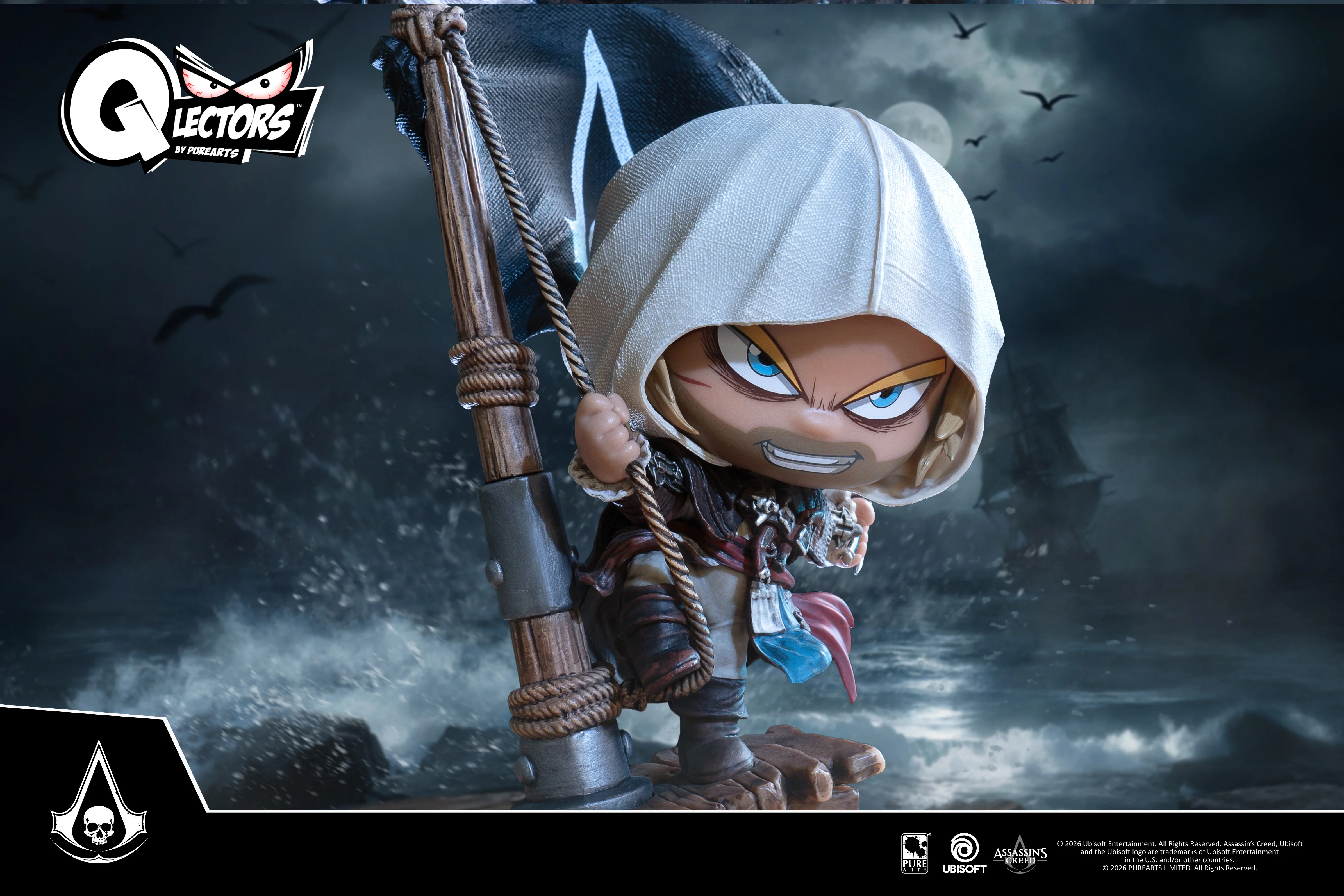 Assassins Creed - Black Flag Resynced Edward Qlector - Vinyl Figure - Image 2