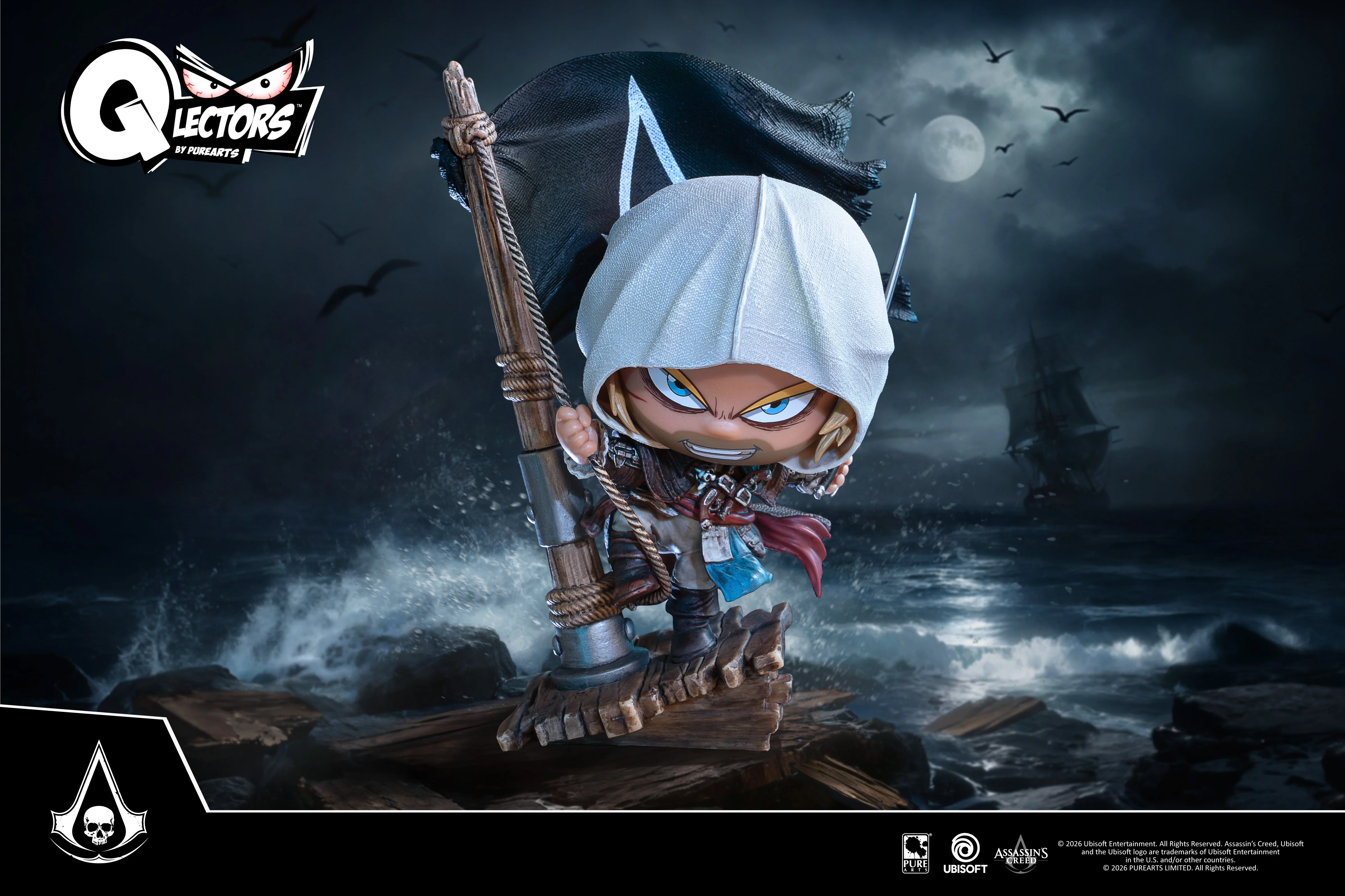 Assassins Creed - Black Flag Resynced Edward Qlector - Vinyl Figure - Image 3