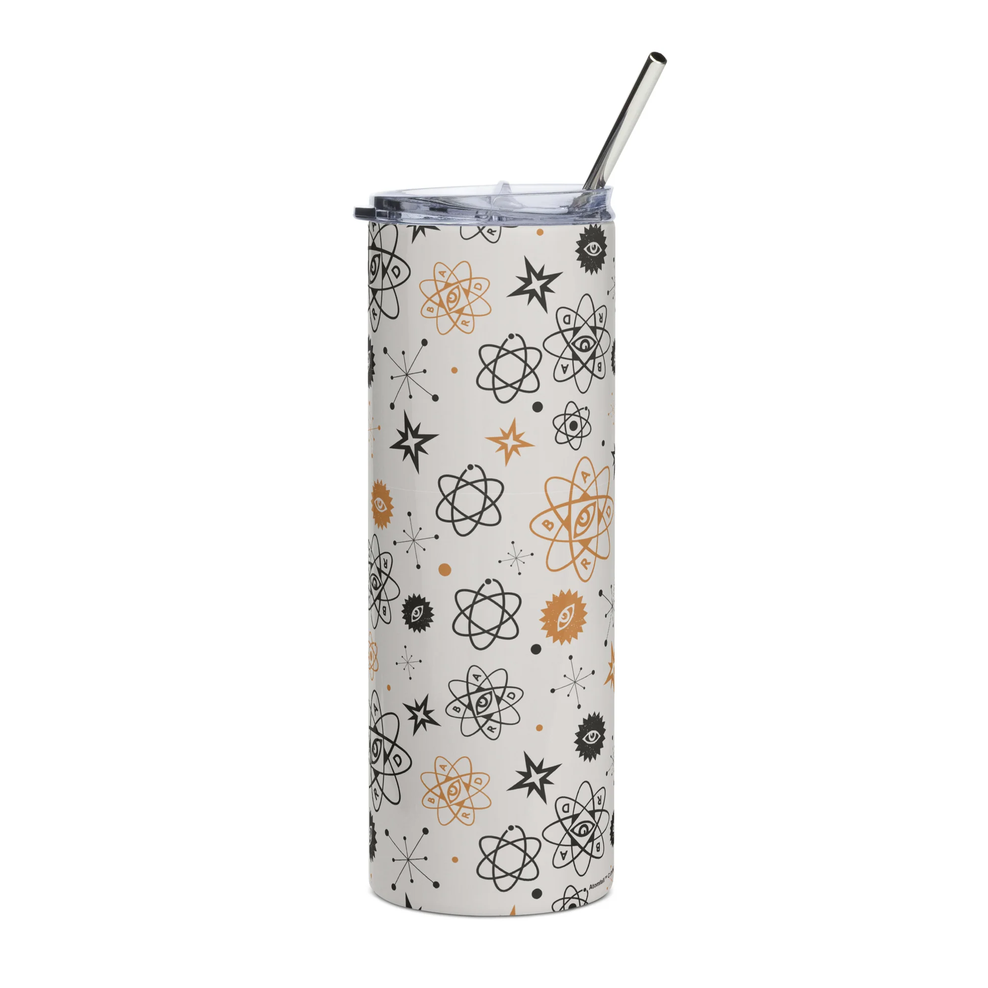 Atomfall - BARD Allover Print - Stainless Steel Tumbler - Image 4