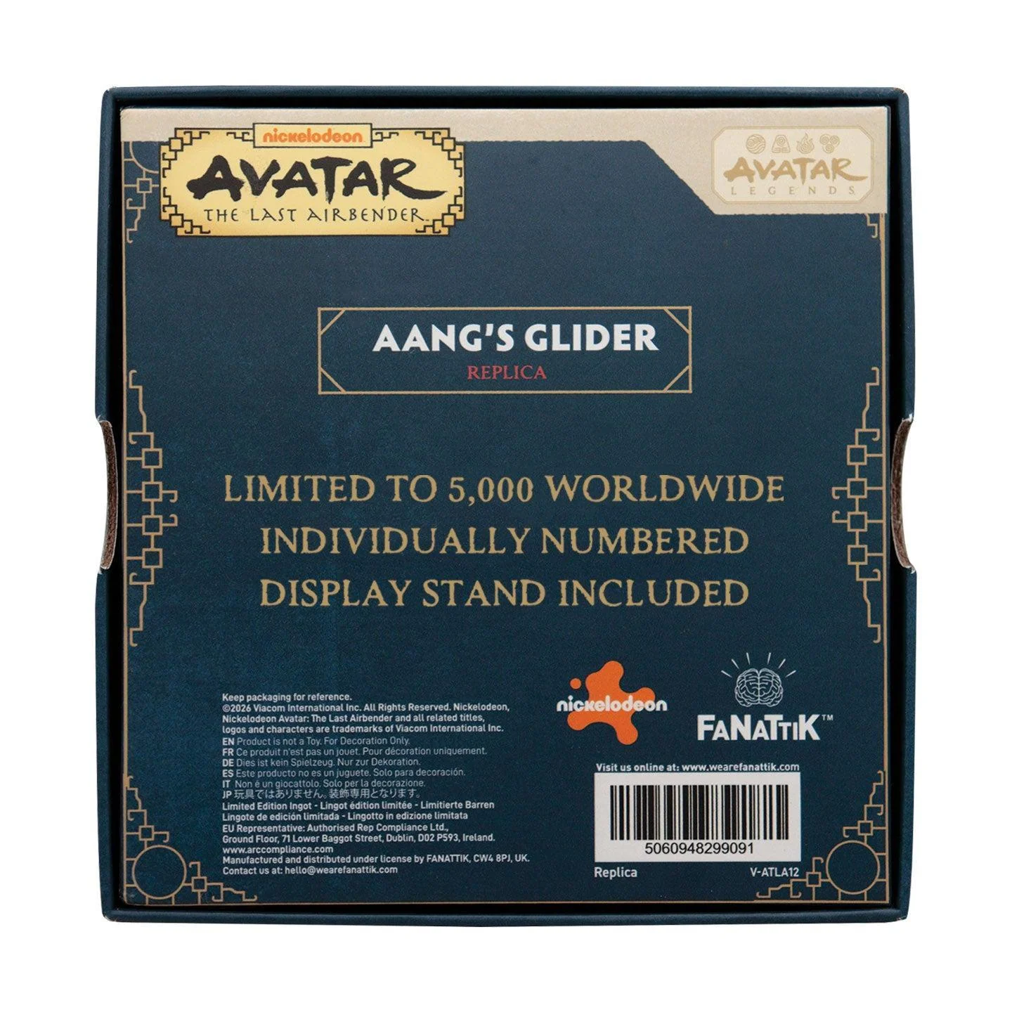 Avatar The Last Airbender - Aangs Glider Mini Metal - Replica - Image 9