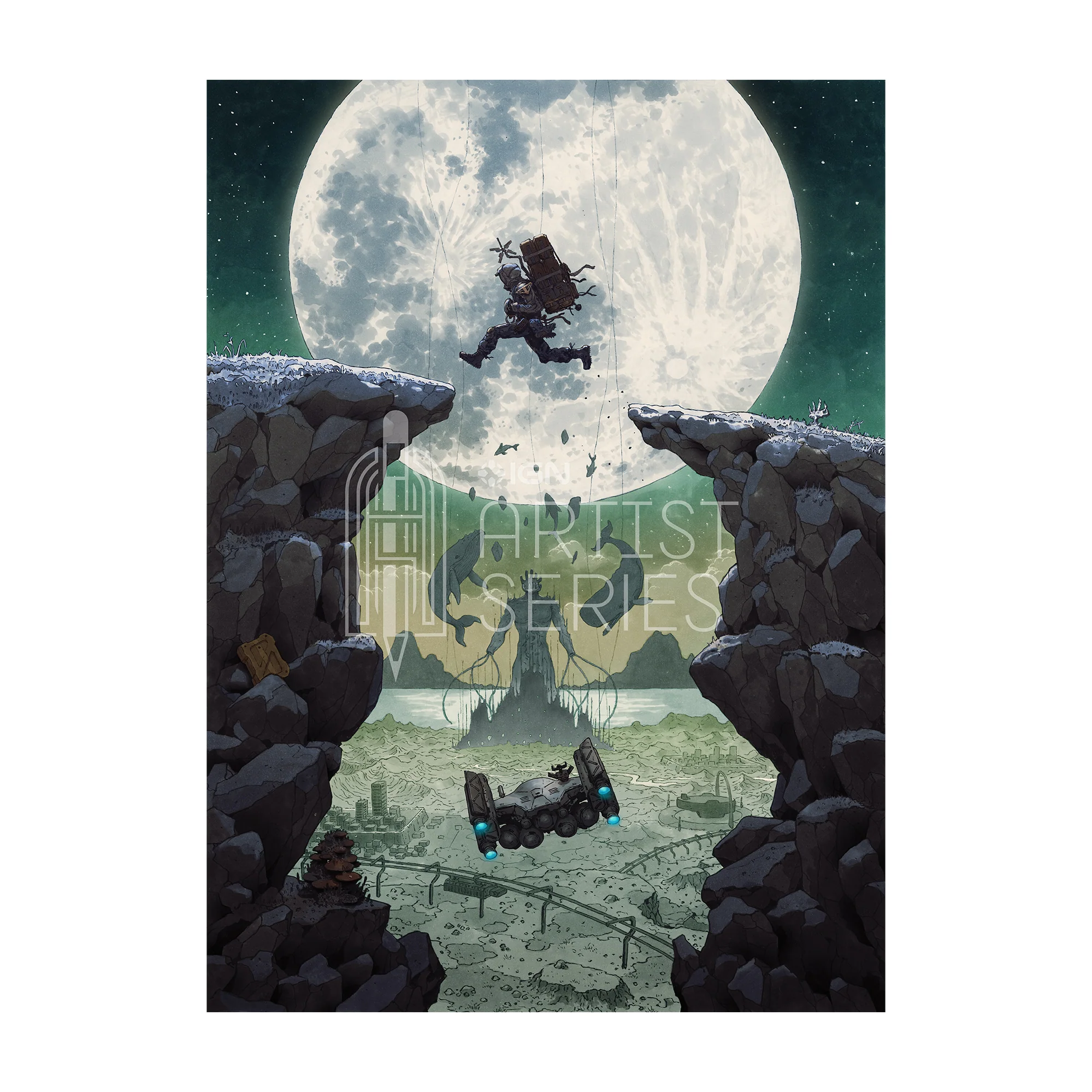 Death Stranding 2 On the Beach - Integrate Limited Edition Acrylic - Print - 18x24 - Image 2