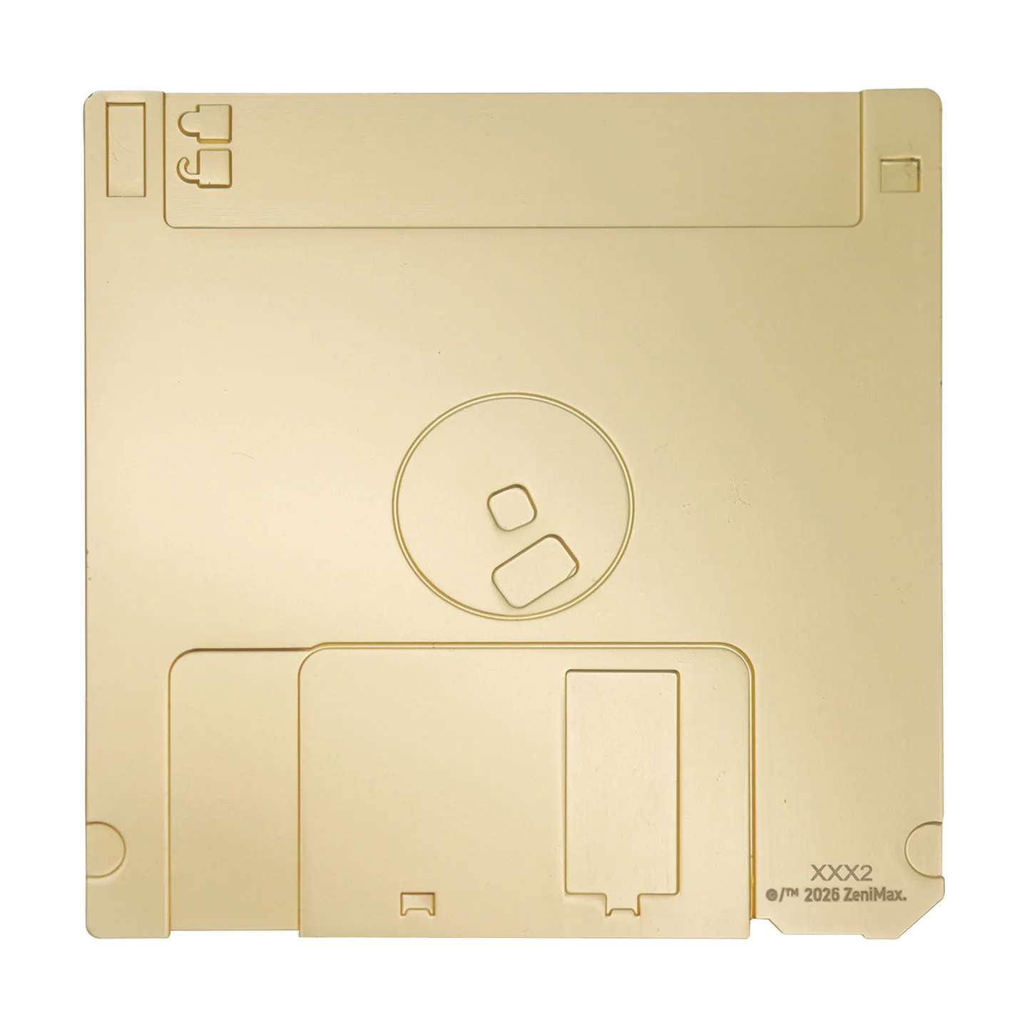 DOOM - Floppy Disk Limited Edition Imitation Gold Plated - Replica - Image 2