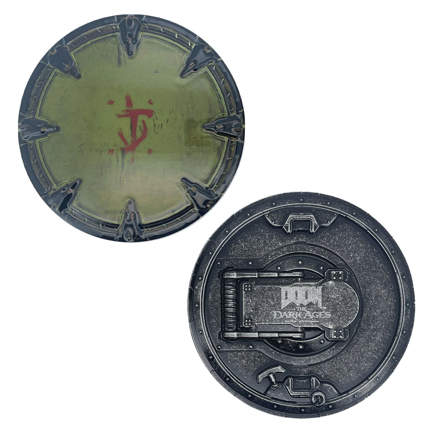 DOOM The Dark Ages - Shield Saw - Medallion and Art Card - Image 6