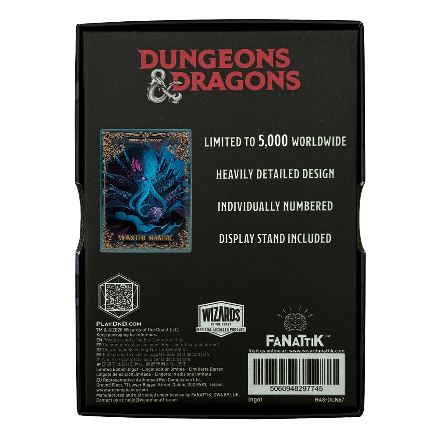 Dungeons and Dragons - Monster Manual Alternate Cover - Ingot - Image 4