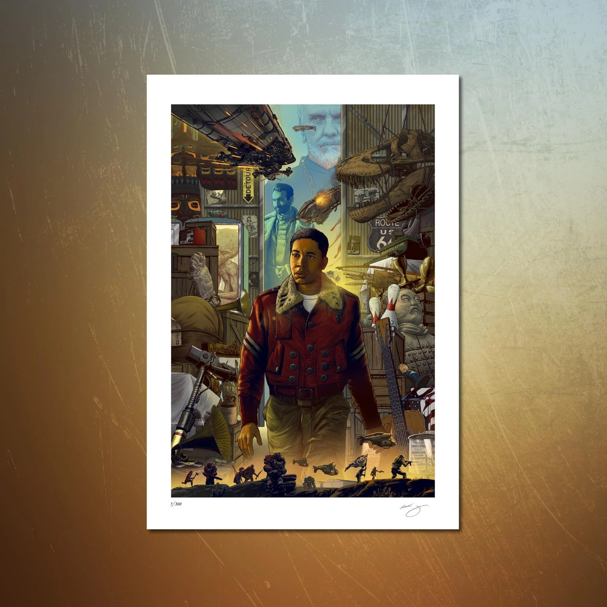 Fallout - Area 51 Limited-Edition - Print - 16x24