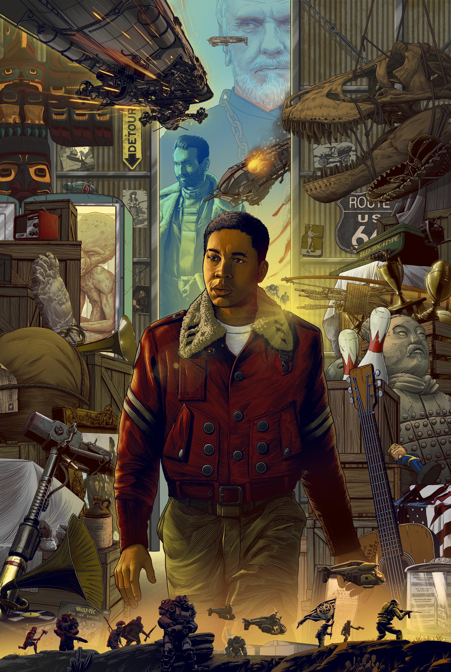 Fallout - Area 51 Limited-Edition - Print - 16x24 - Image 3