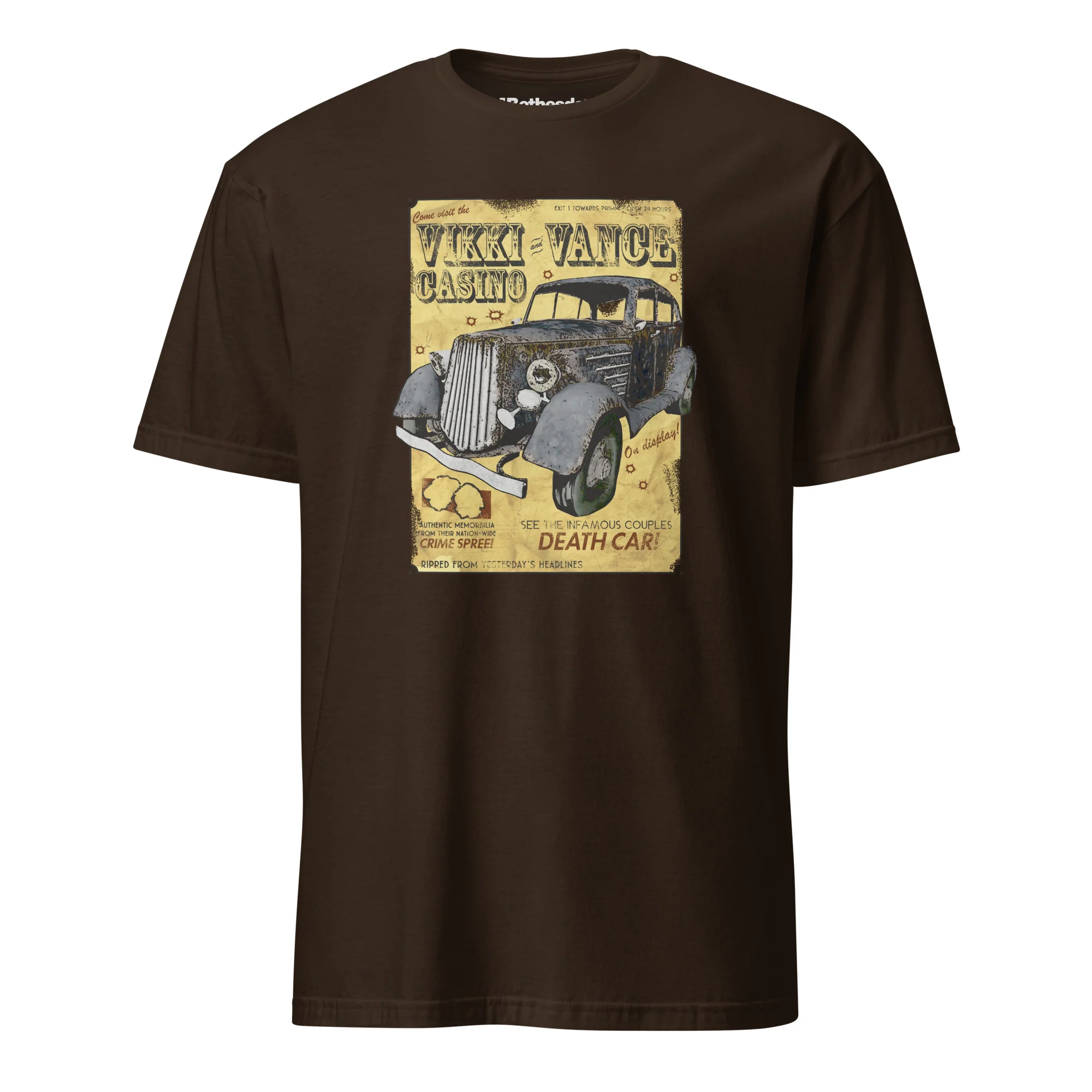 Fallout - Vikki and Vance Death Car - T-Shirt
