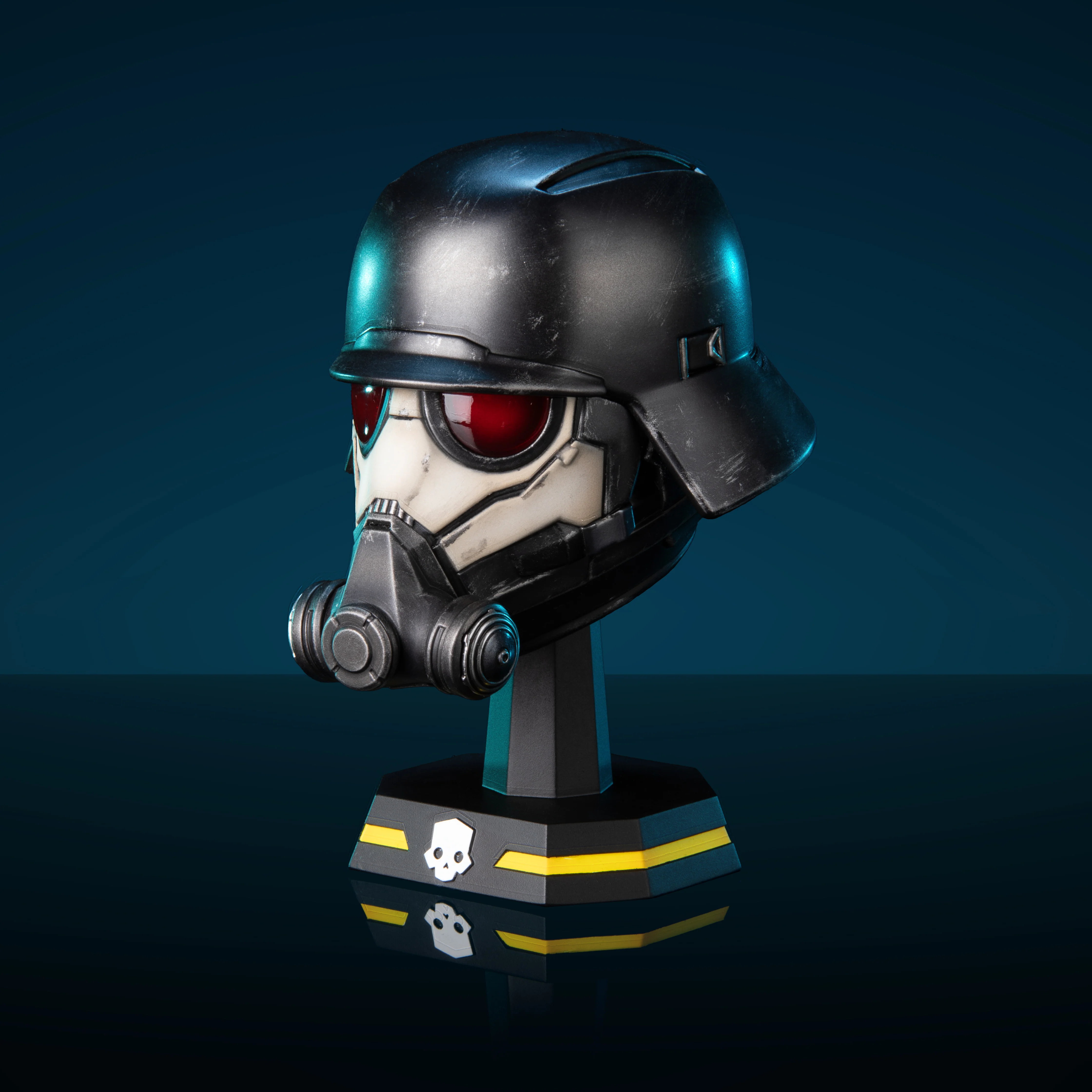 Helldivers 2 - Field Chemist Helmet 1-4 Scale - Replica - Image 2