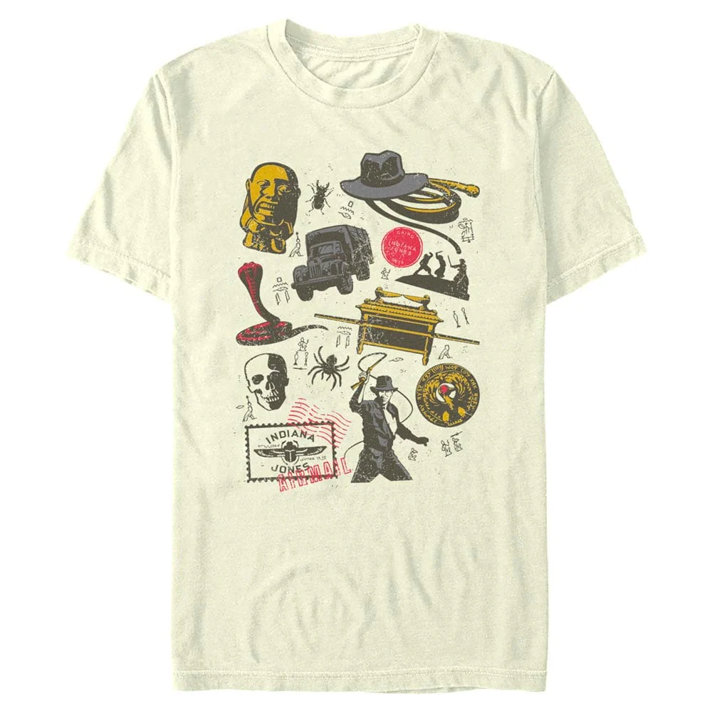 Indiana Jones - Icon Jumble - T-Shirt
