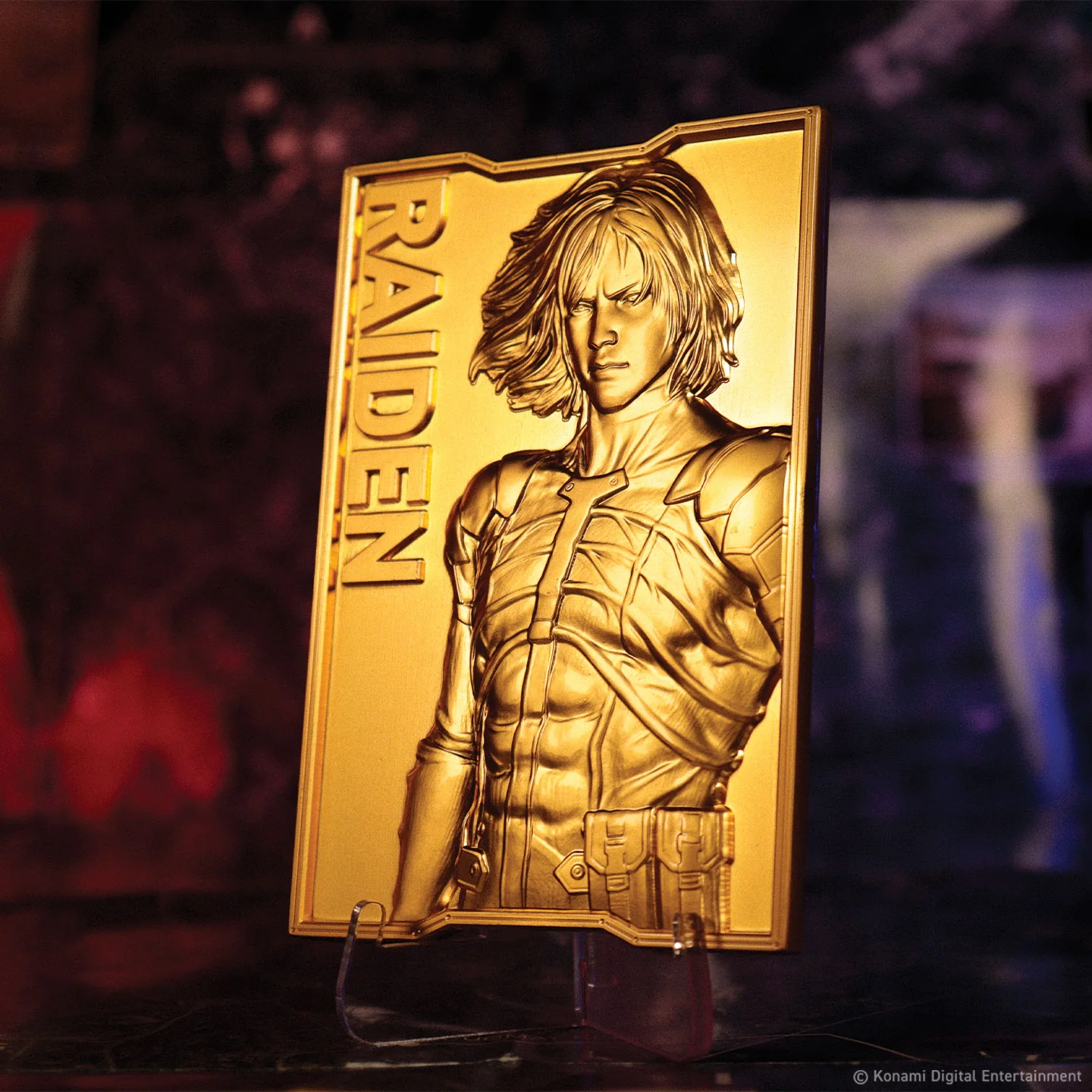 Metal Gear Solid 2 - 24k Gold Plated Raiden - Ingot - Image 6