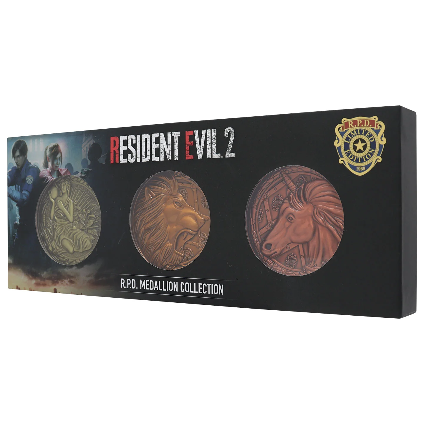 Resident Evil 2 - Set of 3 Medallions - US Variant - Image 2