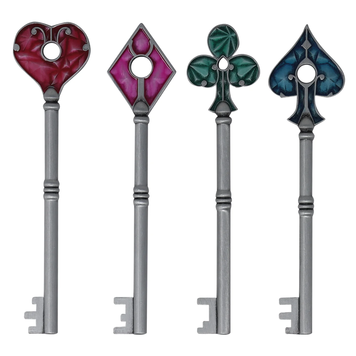 Resident Evil 2 - Set of Card Suit Keys - US Variant - Image 2