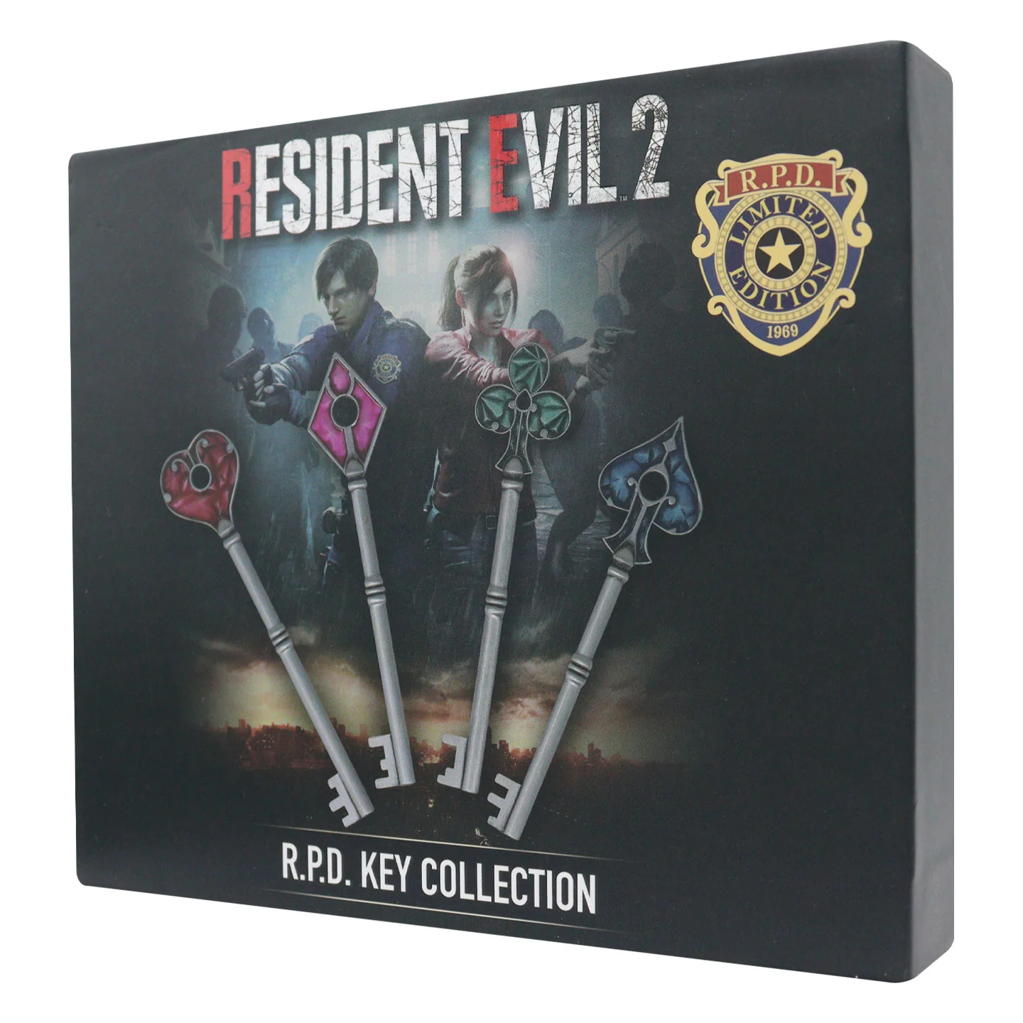 Resident Evil 2 - Set of Card Suit Keys - US Variant - Image 3
