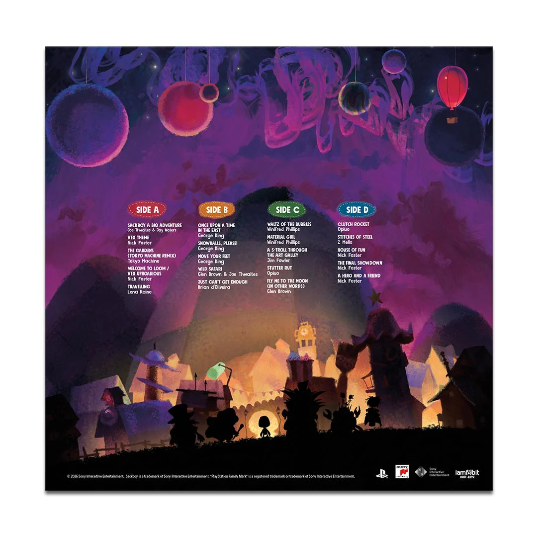 Sackboy - A Big Adventure Soundtrack - 2LP Vinyl - Image 2