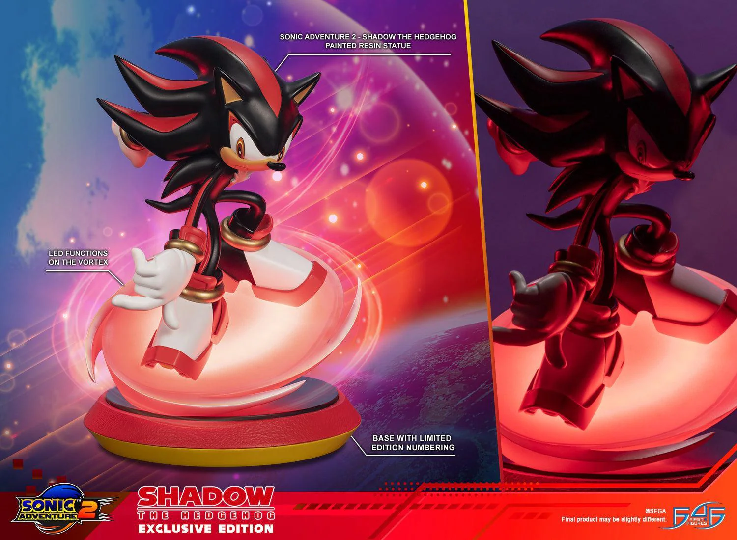 Sonic Adventure 2 - Shadow The Hedgehog Resin Exclusive Edition - Statue - Image 2