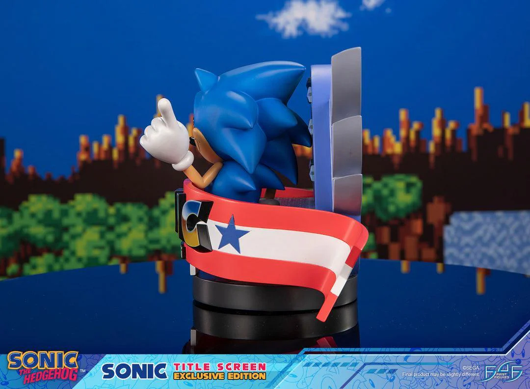 Sonic - Sonic Title Screen Exclusive Edition - Statue - Image 5