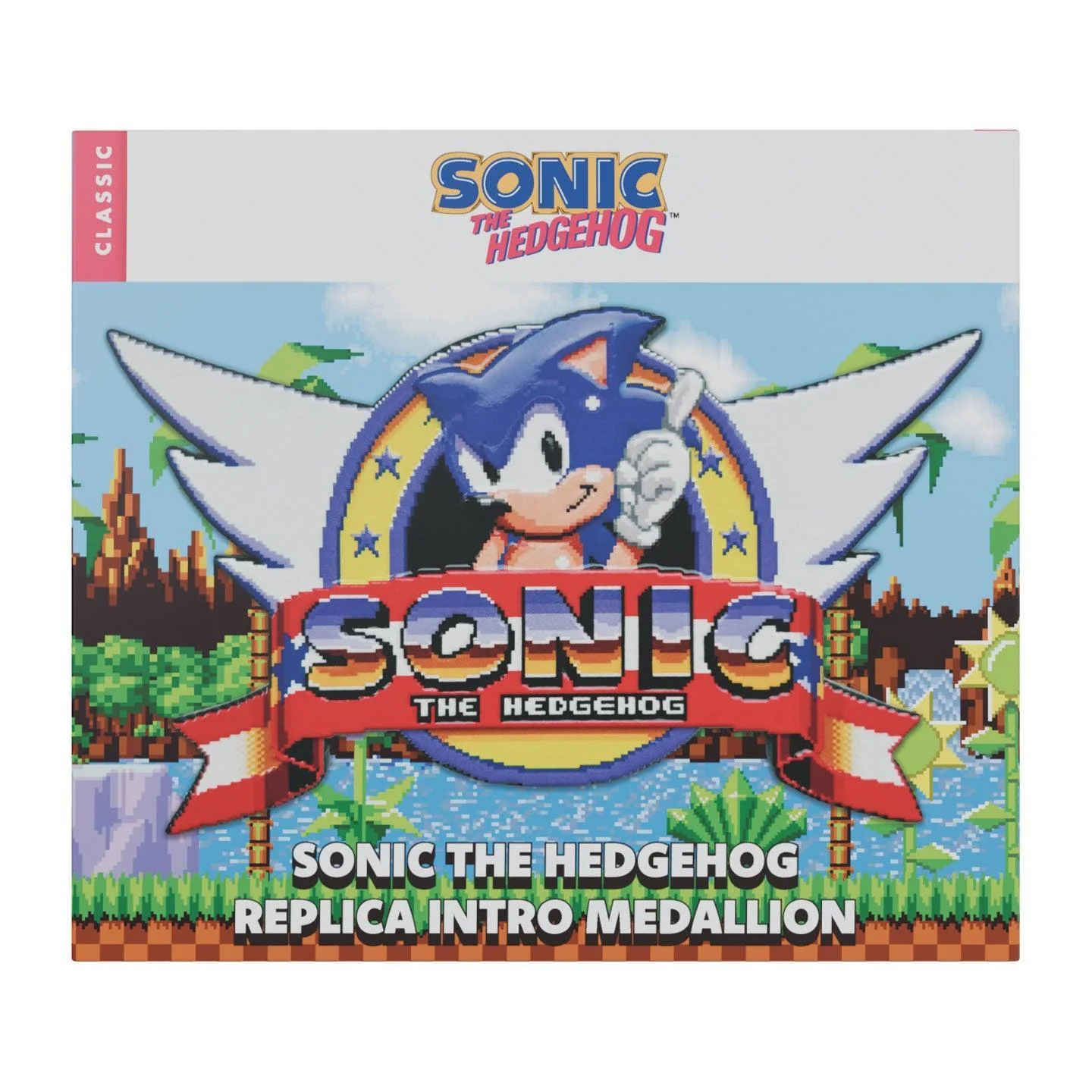 Sonic The Hedgehog - Original Logo - Medallion