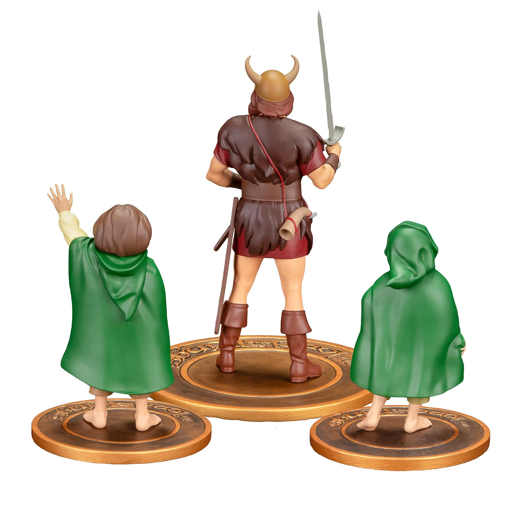 The Lord of the Rings - Merry Pippin and Boromir PVC Figure - Statue Set - Image 3