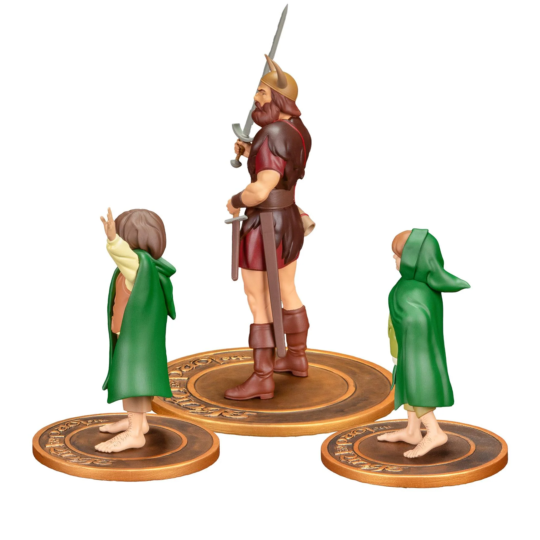 The Lord of the Rings - Merry Pippin and Boromir PVC Figure - Statue Set - Image 4