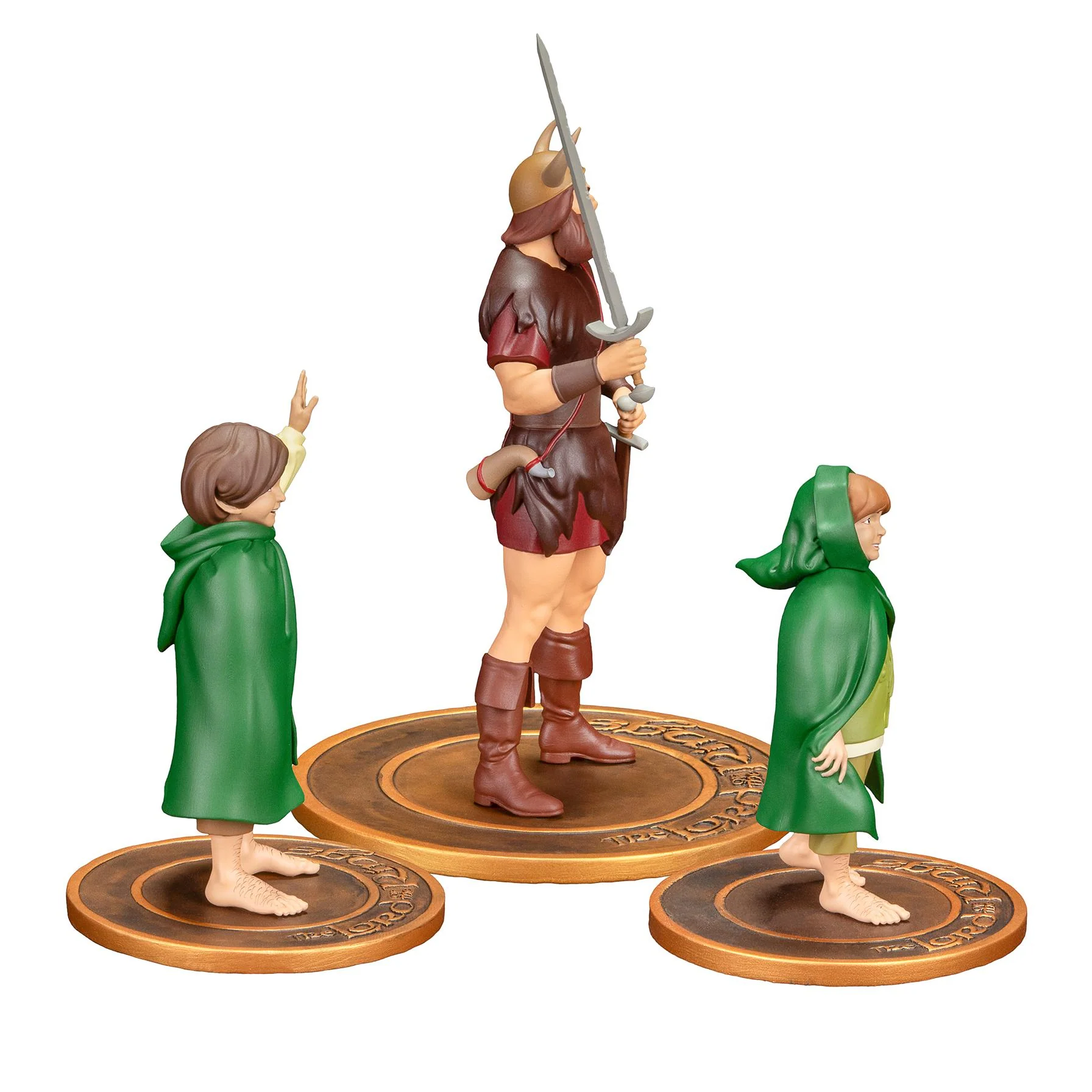 The Lord of the Rings - Merry Pippin and Boromir PVC Figure - Statue Set - Image 6