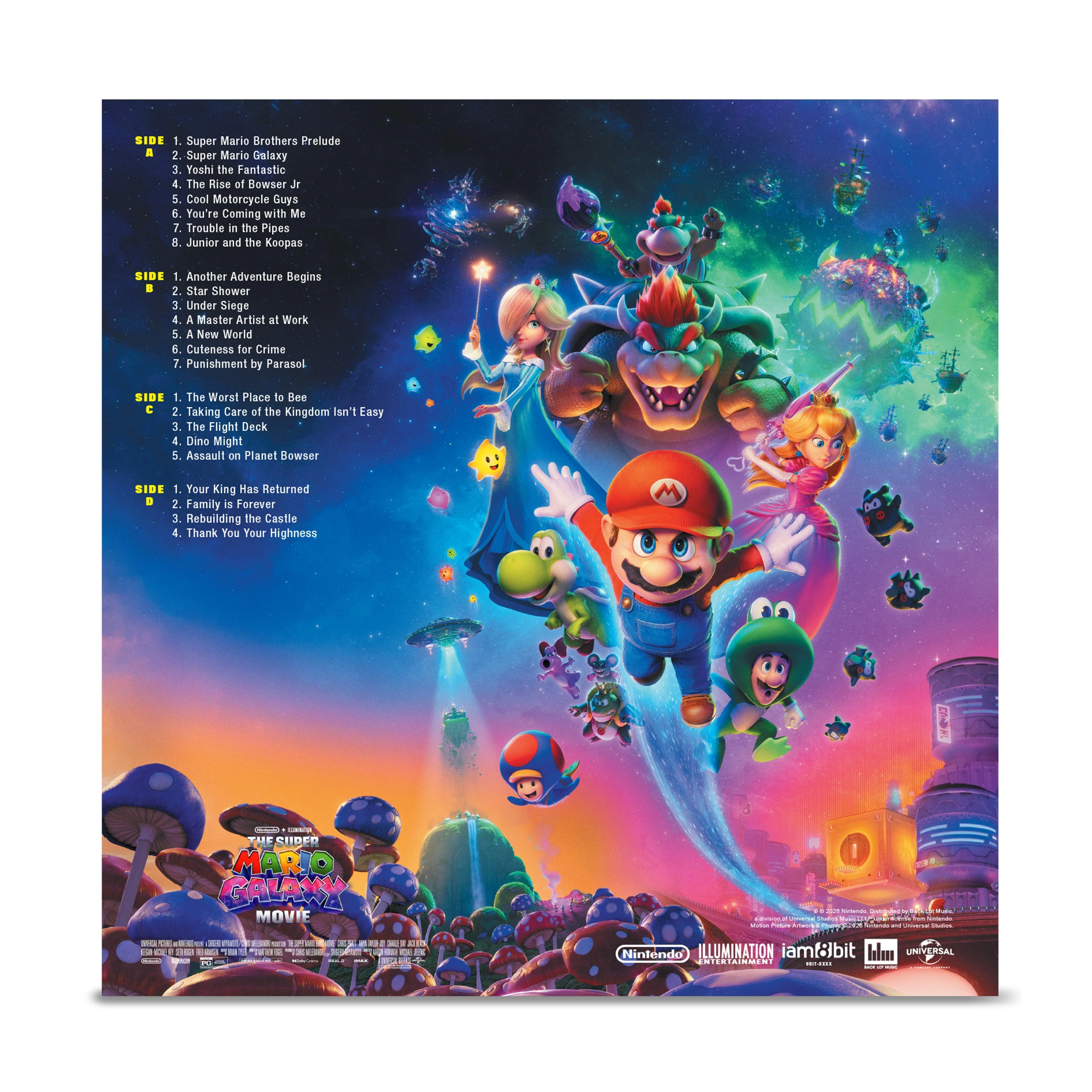 The Super Mario Galaxy Movie - Original Soundtrack - 2LP Vinyl - Image 12