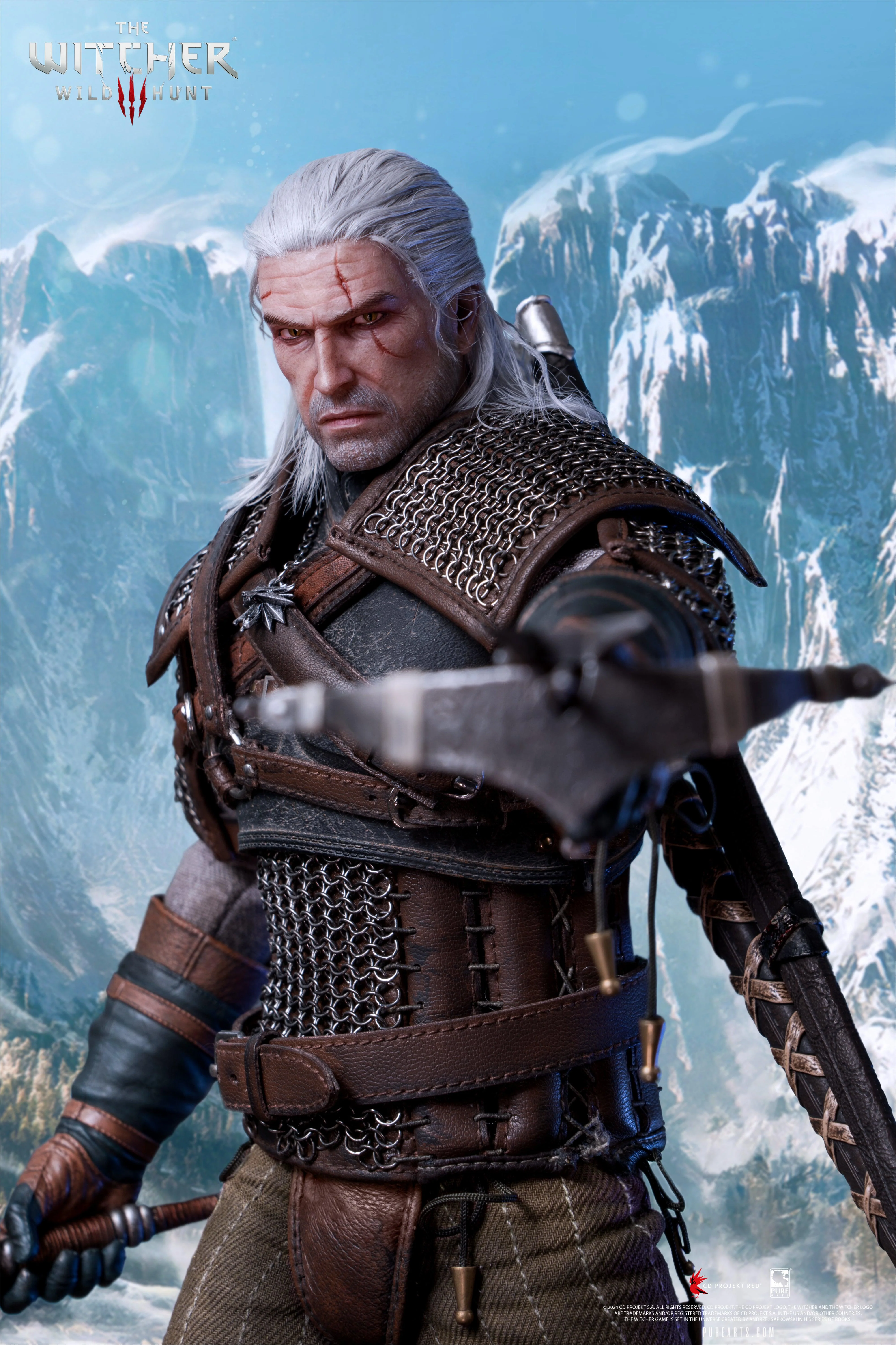 The Witcher 3 Wild Hunt - Geralt of Rivia 1-6 Scale - Action Figure - Image 15
