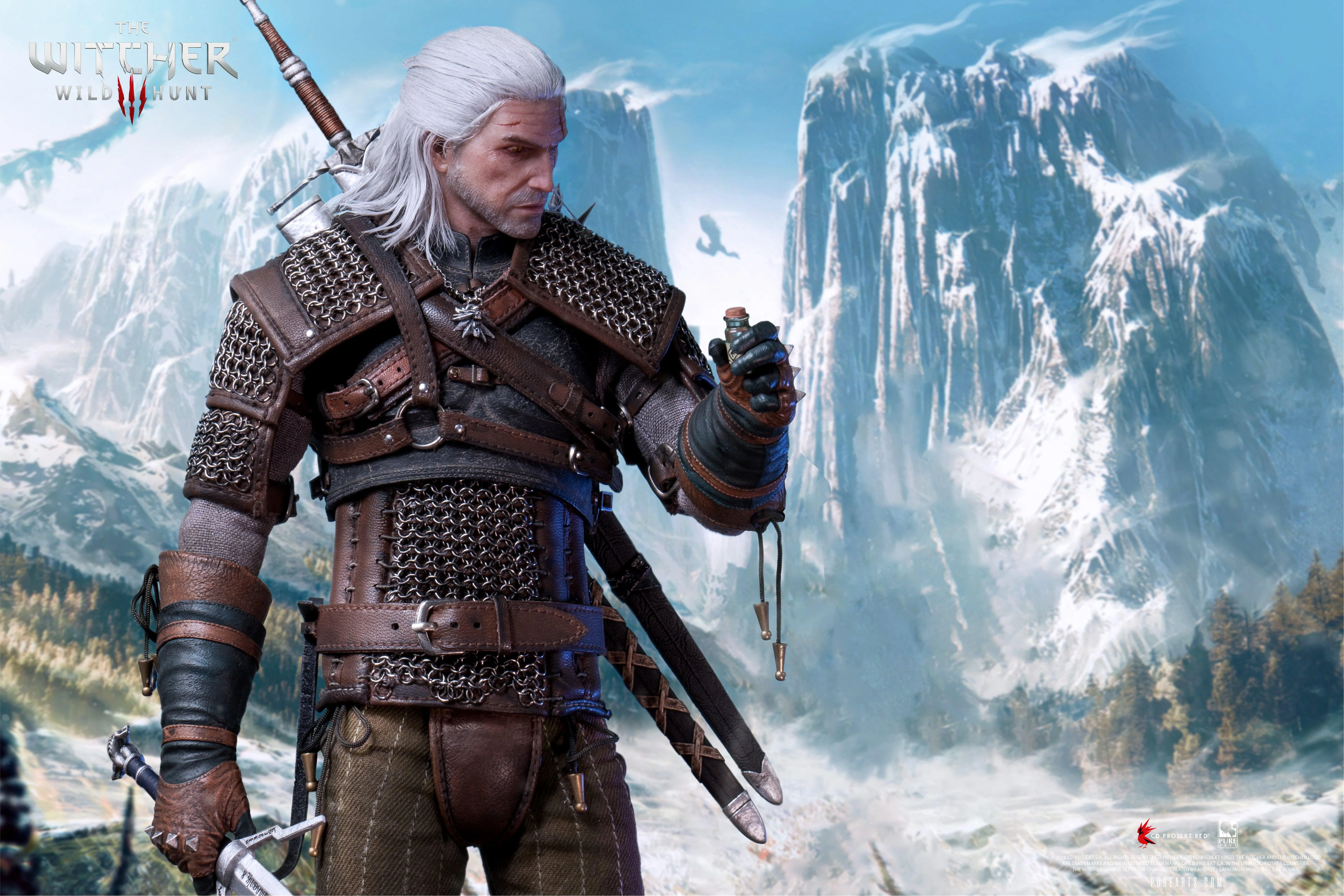The Witcher 3 Wild Hunt - Geralt of Rivia 1-6 Scale - Action Figure - Image 17