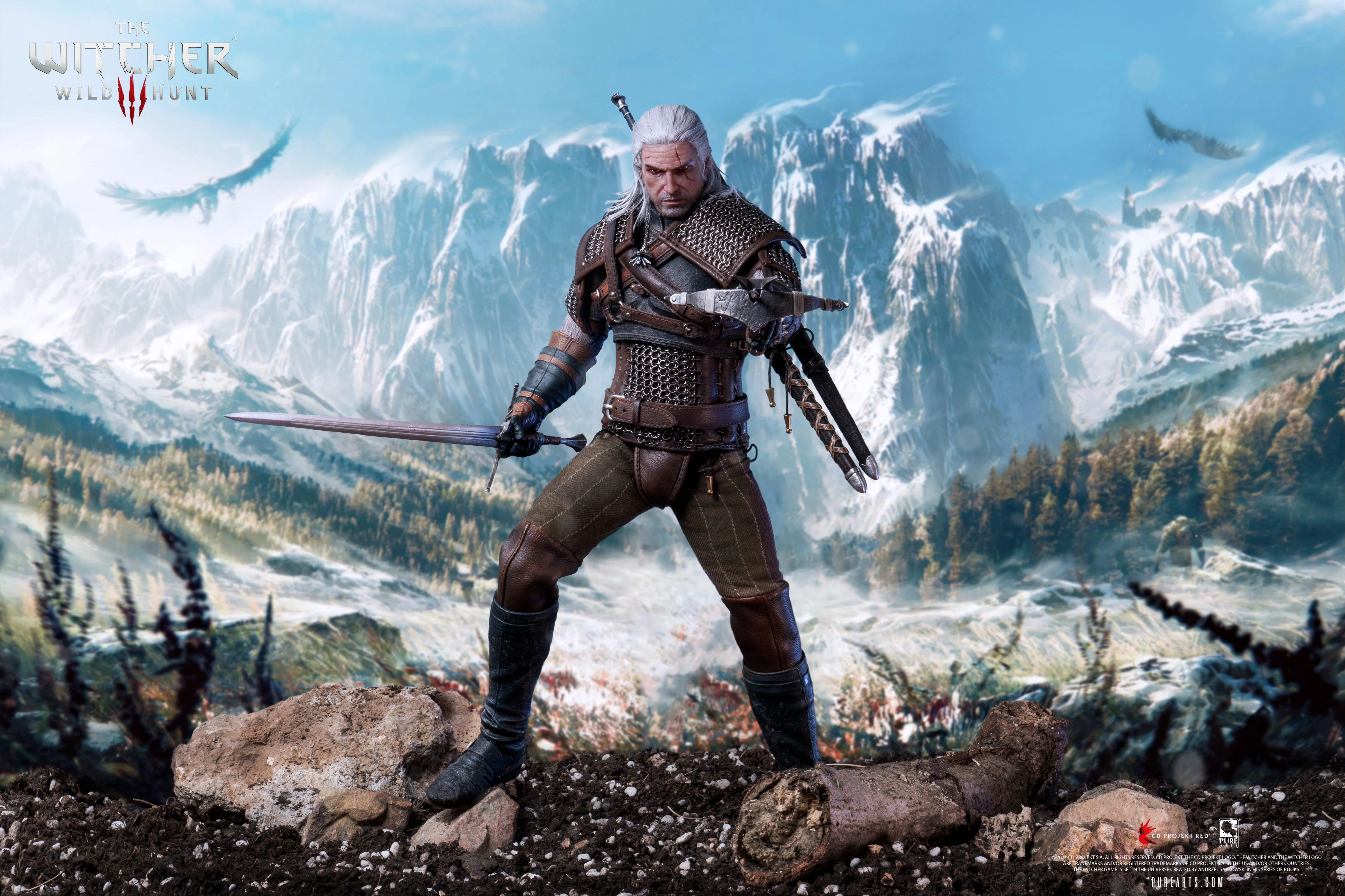 The Witcher 3 Wild Hunt - Geralt of Rivia 1-6 Scale - Action Figure - Image 6