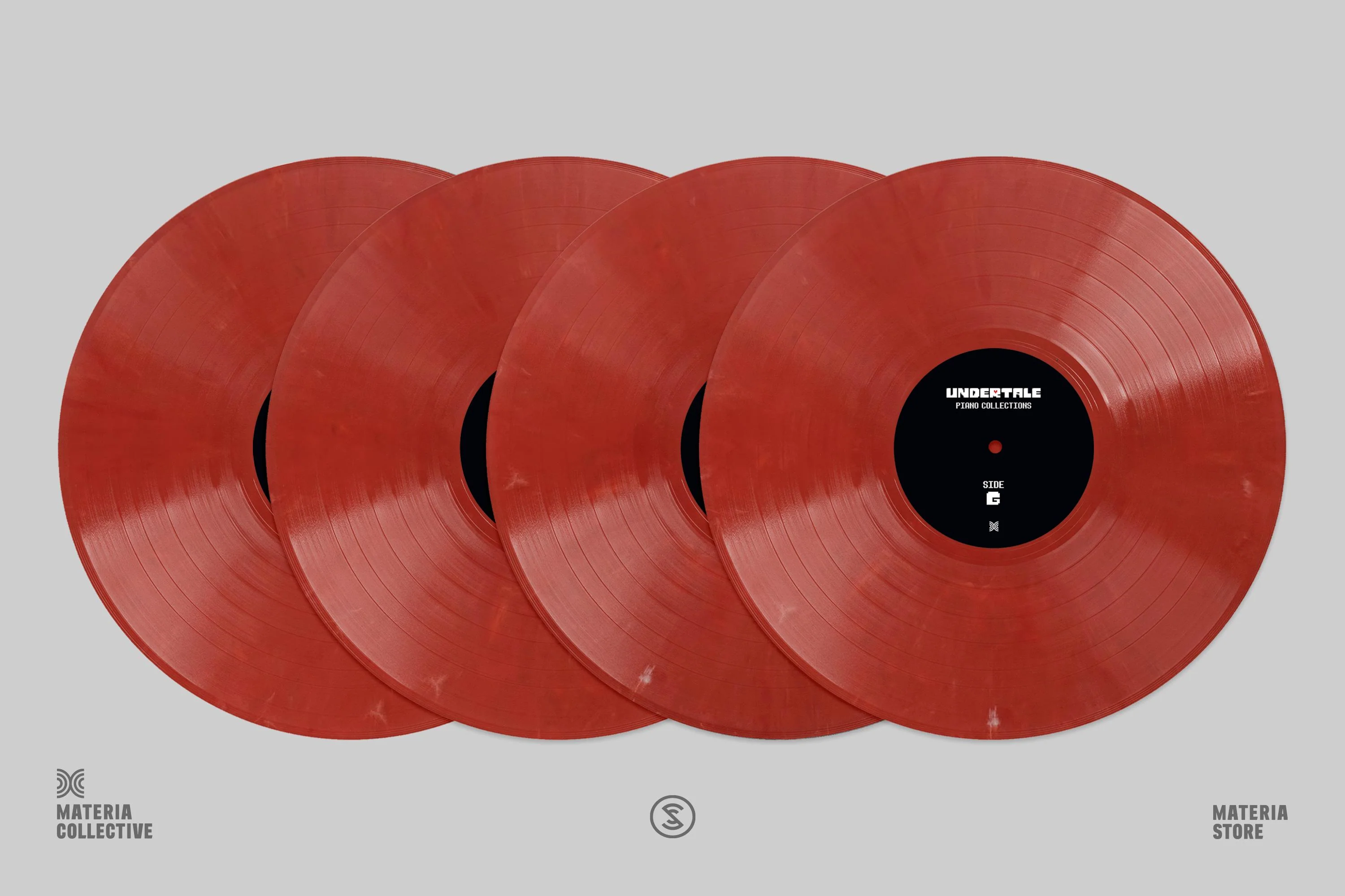 Undertale - Piano Collections Box Set - IGN Exclusive Heart Red Variant - 4LP Vinyl - Image 5